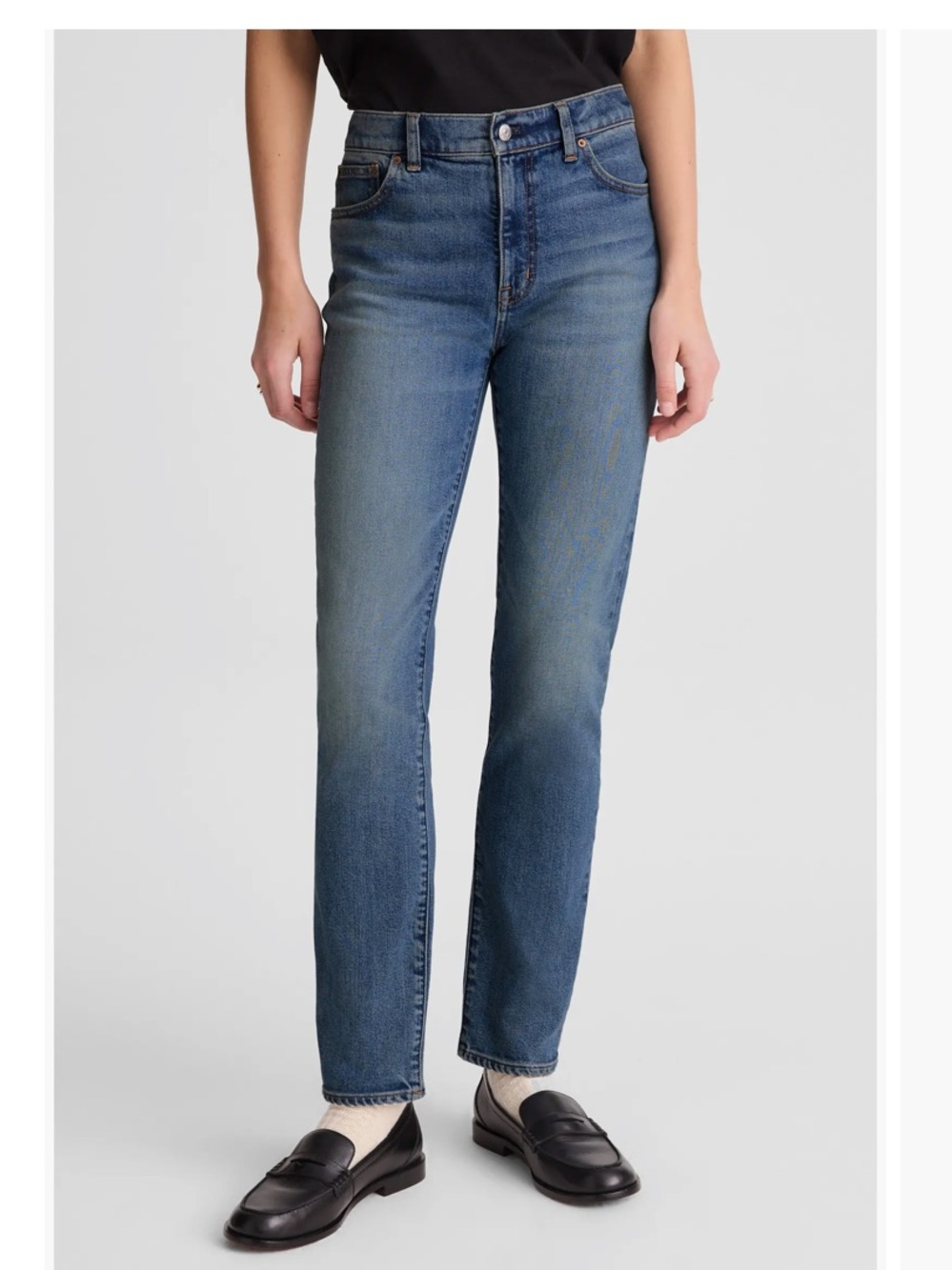 Madewell Indigo Slim Straight Jeans -size 25